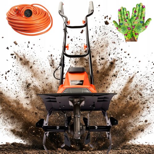 Glebogryzarka elektryczna KRAFT&DELE KD5183 2400 W szerokość 40 cm zestaw z przedłużaczem
