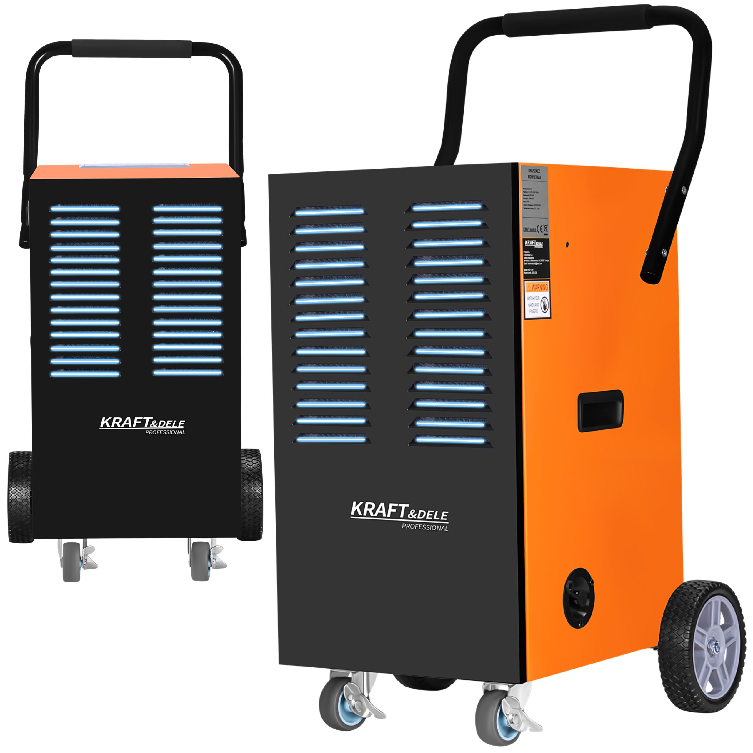 OSUSZACZ POWIETRZA PRZEMYSŁOWY BUDOWLANY POCHŁANIACZ WILGOCI KD11744 TIMER 60L/24H