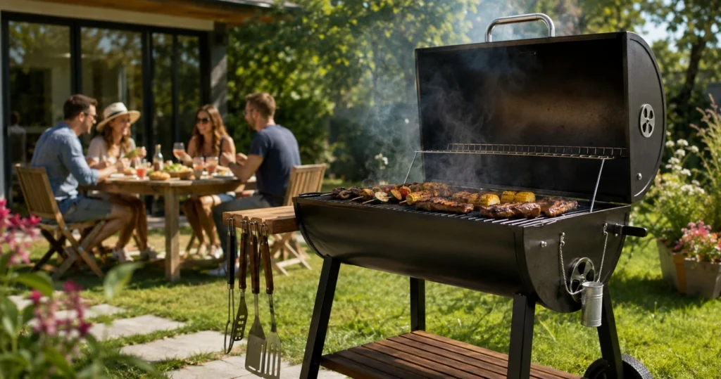 grill-ogrodowy-na-węgiel